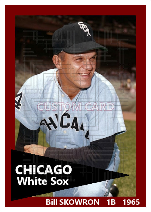 Bill Skowron - 1965 Chicago White Sox - choose a size & style