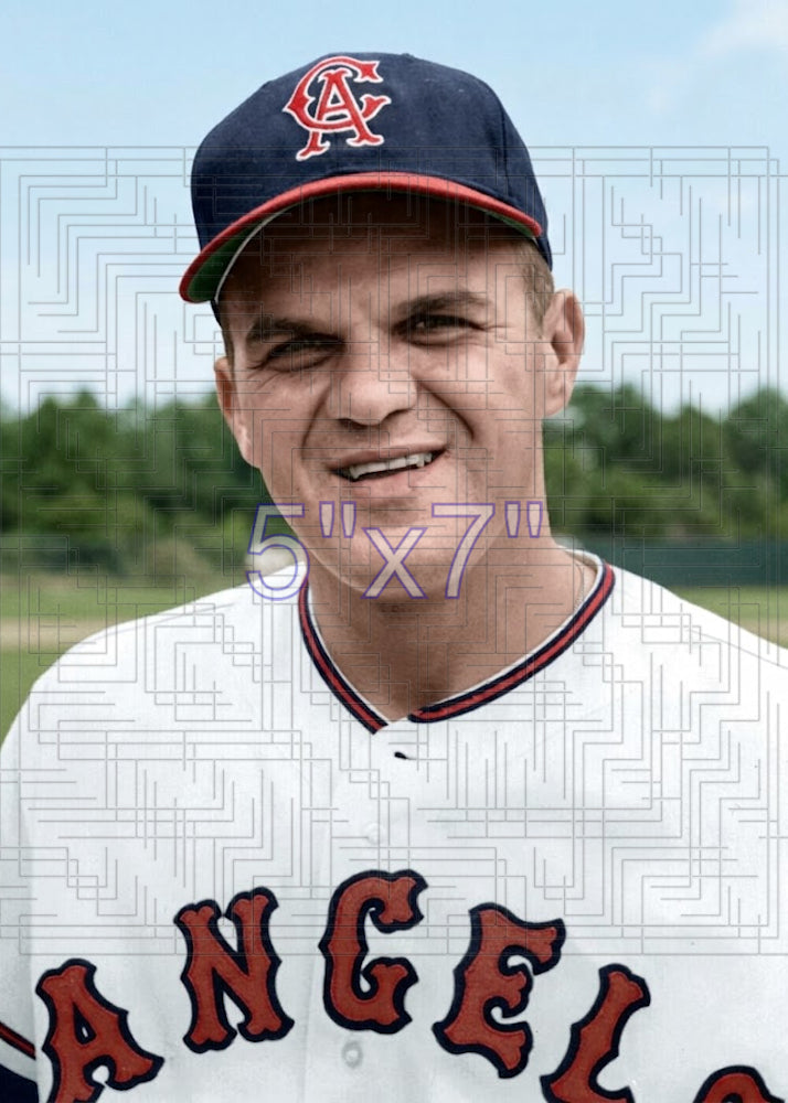Bill Skowron - 1967 California Angels - choose a size & style