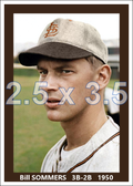 Bill Sommers - 1950 St. Louis Browns - choose a size & style