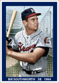 Bill Southworth - 1964 Milwaukee Braves - choose a size & style