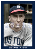 Bill Swift - 1940 Boston Bees - choose a size & style