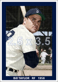 Bill Taylor - 1958 Detroit Tigers - choose a size & style