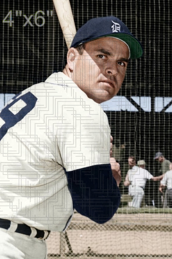 Bill Taylor - 1958 Detroit Tigers - choose a size & style