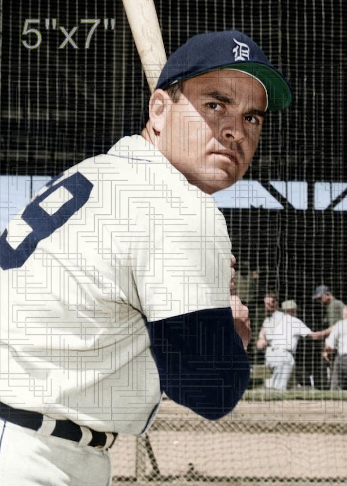 Bill Taylor - 1958 Detroit Tigers - choose a size & style