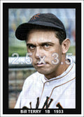 Bill Terry - 1933 New York Giants - choose a size & style