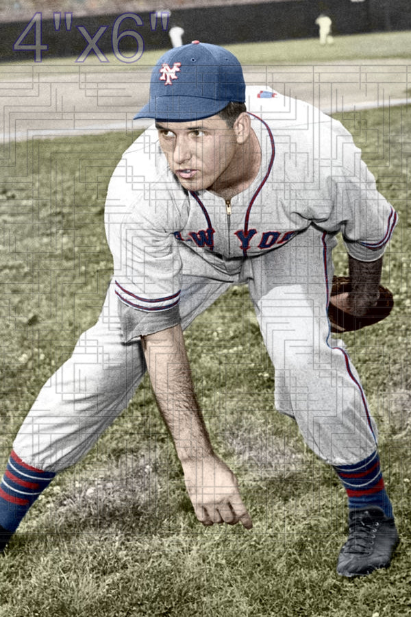 Bill Voiselle - 1943-46 New York Giants - choose a size & style