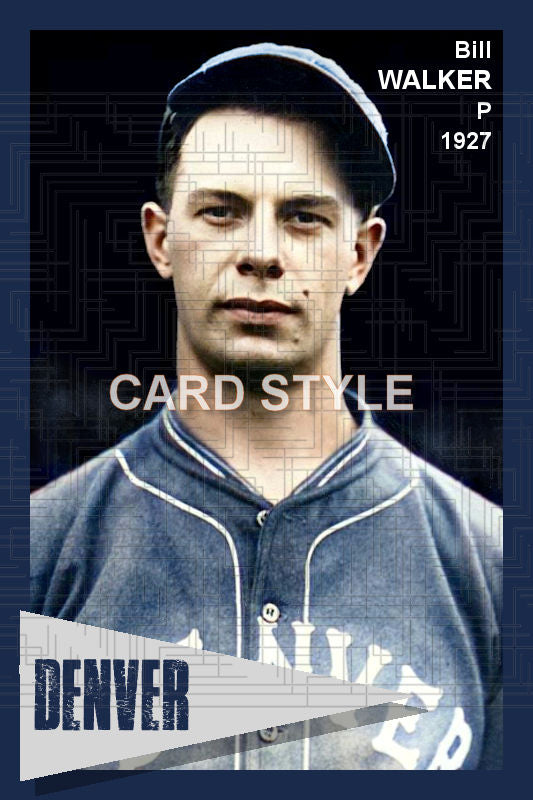 Bill Walker - 1927 Denver Bears - choose a size & style