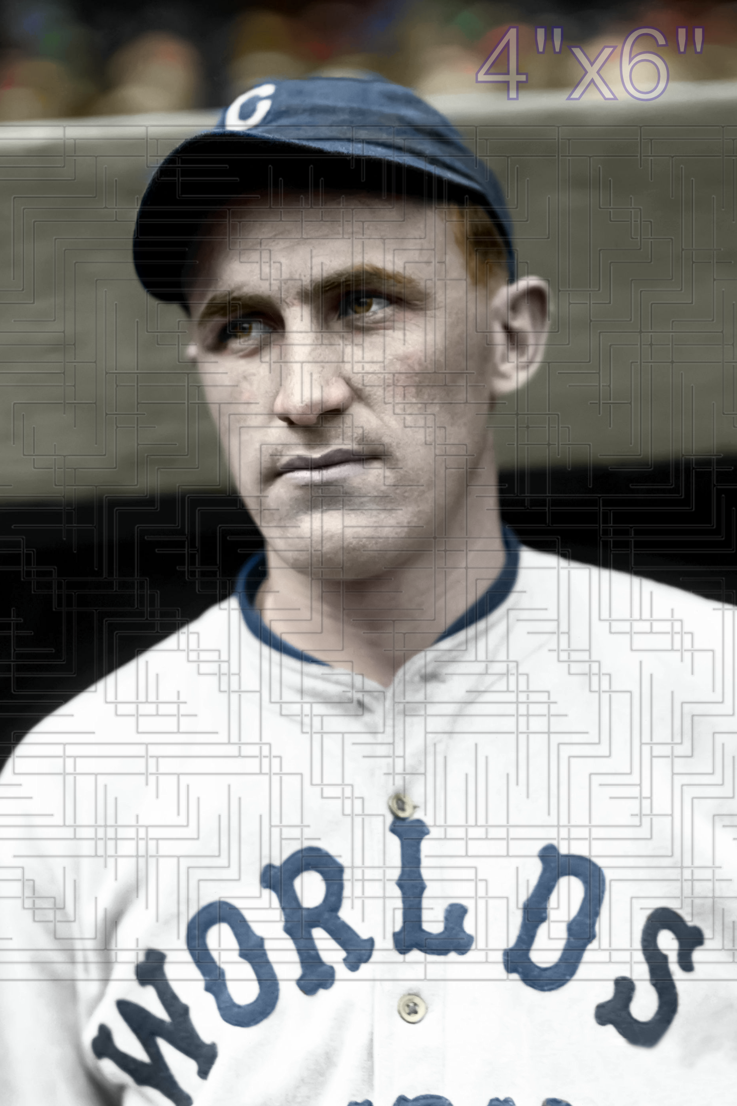 Bill Wambsganss - 1921 Cleveland Indians - choose a size & style