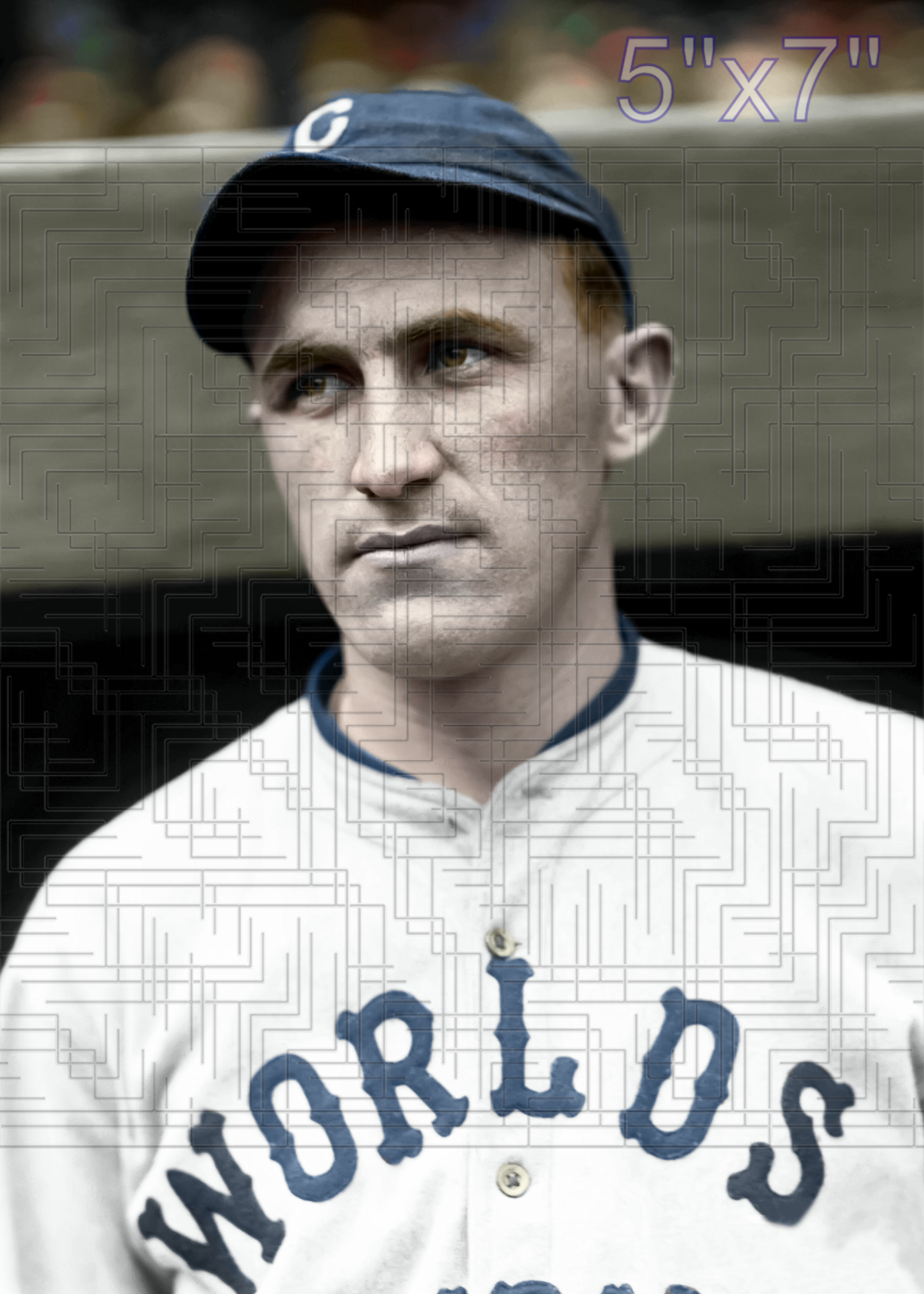 Bill Wambsganss - 1921 Cleveland Indians - choose a size & style