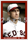 Bill Wambsganss - 1924 Boston Red Sox - choose a size & style