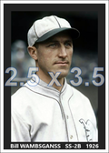 Bill Wambsganss - 1926 Philadelphia Athletics - choose a size & style