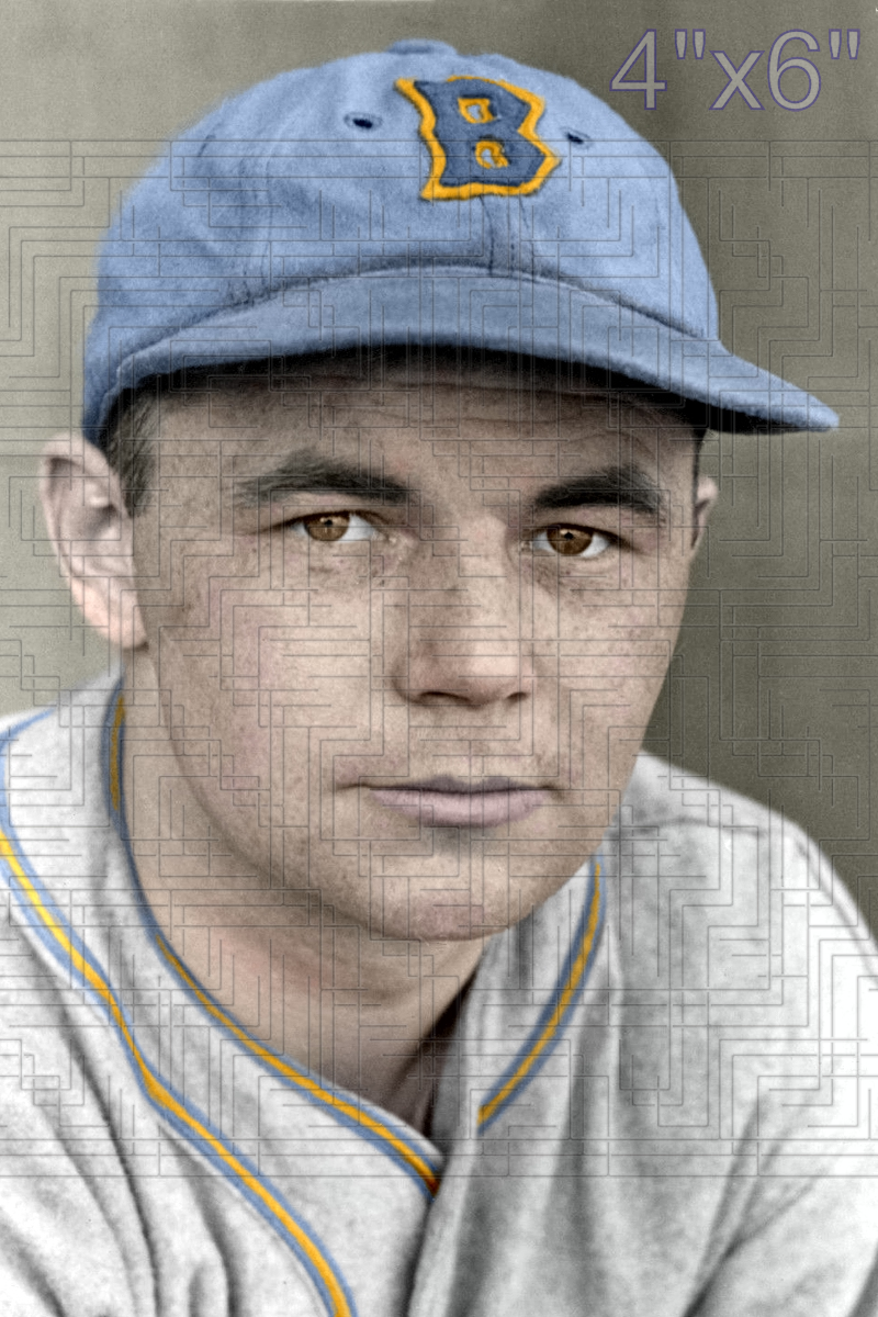 Bill Weir - 1938 Boston Bees - choose a size & style