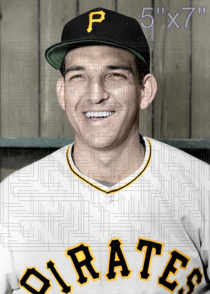 Bill Werle - 1952 Pittsburgh Pirates- choose a size & style