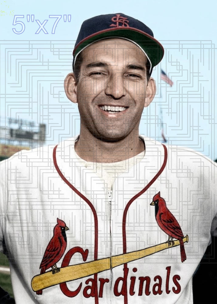 Bill Werle - 1952 St. Louis Cardinals- choose a size & style