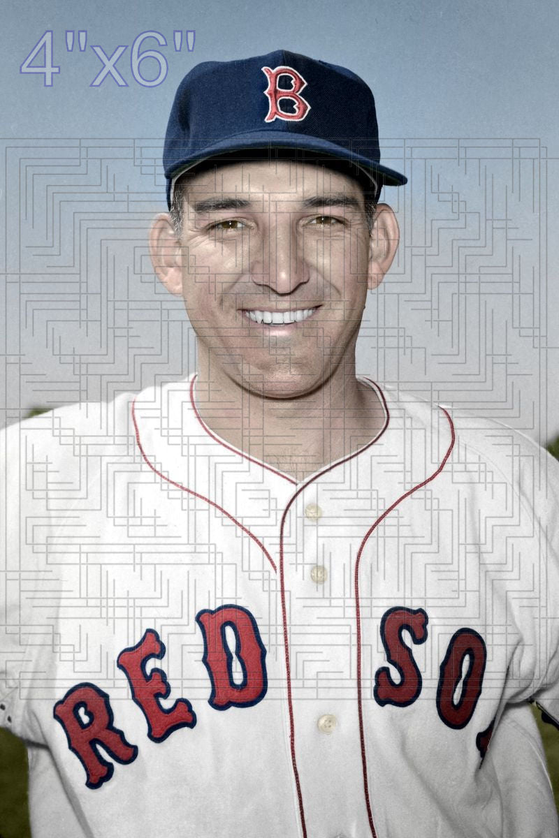 Bill Werle - 1953-54 Boston Red Sox- choose a size & style