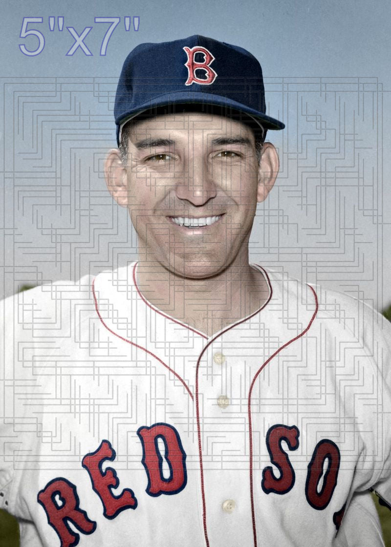 Bill Werle - 1953-54 Boston Red Sox- choose a size & style