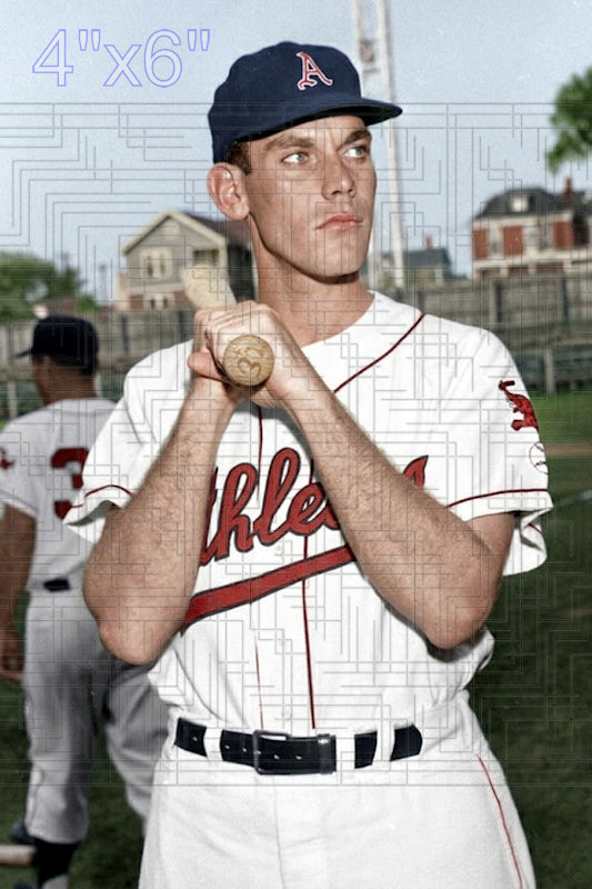 Bill Wilson - 1955 Kansas City Athletics - choose a size & style