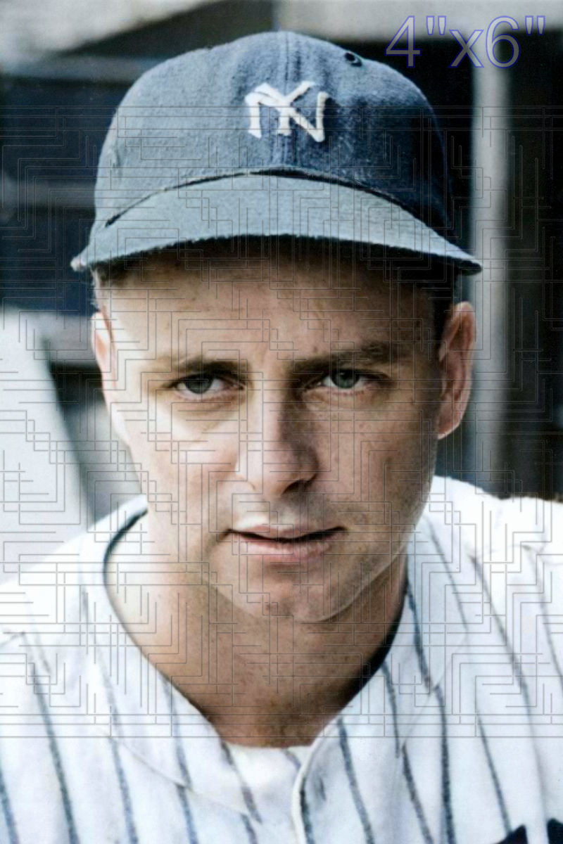 Bill Zuber - 1943 New York Yankees - choose a size & style