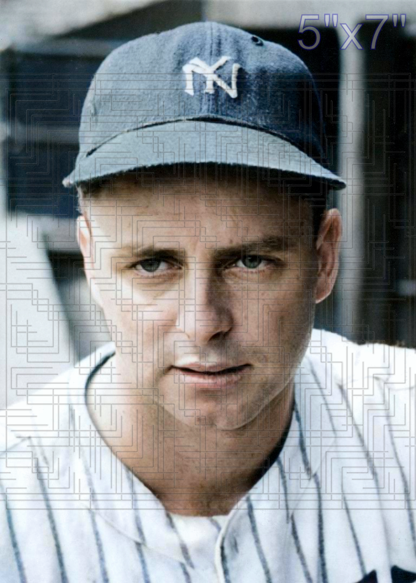 Bill Zuber - 1943 New York Yankees - choose a size & style