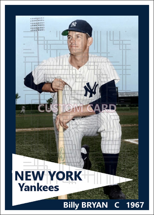 Billy Bryan - 1967 New York Yankees - choose a size & style