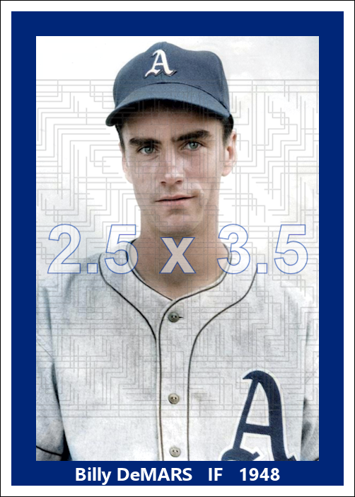 Billy DeMars - 1948 Philadelphia Athletics - choose a size & style