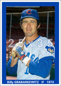 Billy Grabarkewitz - 1974 Chicago Cubs - choose a size & style