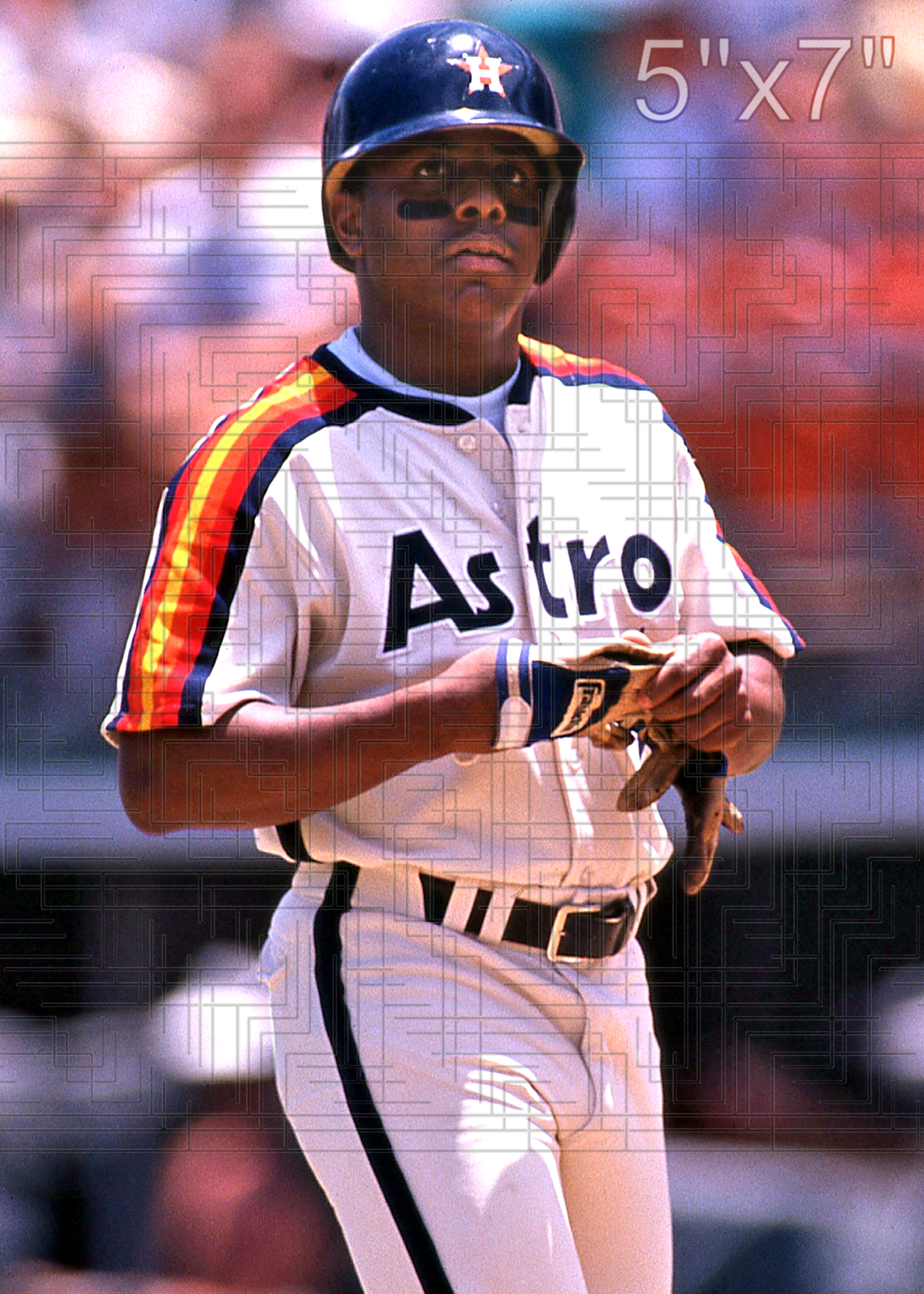 Billy Hatcher - 1989 Houston Astros - choose a size & style