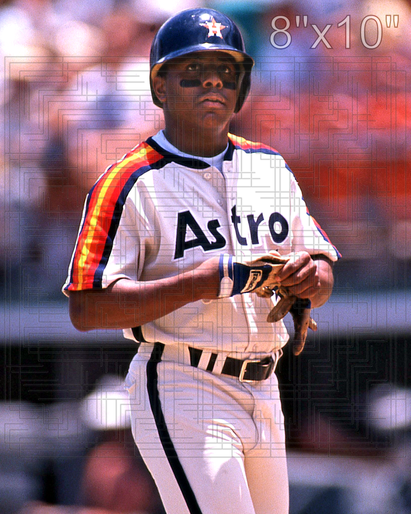 Billy Hatcher - 1989 Houston Astros - choose a size & style