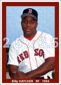 Billy Hatcher - 1994 Boston Red Sox - choose a size & style