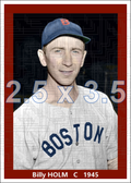 Billy Holm - 1945 Boston Red Sox - choose a size & style