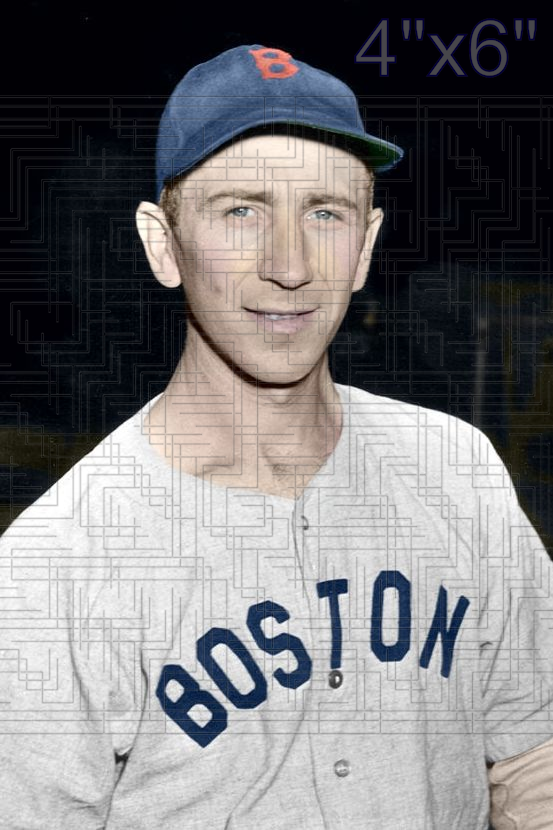 Billy Holm - 1945 Boston Red Sox - choose a size & style