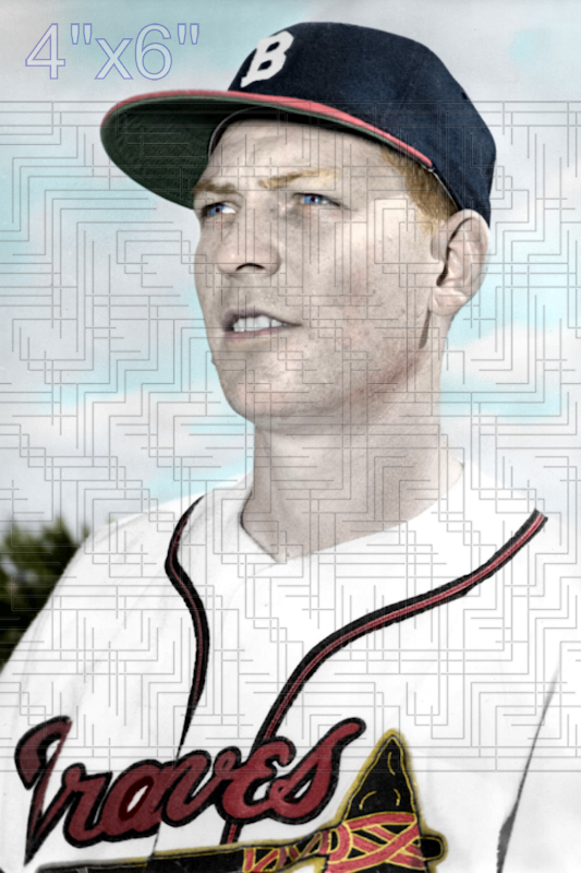 Billy Klaus - 1952 Boston Braves - choose a size & style