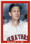 Billy Klaus - 1961 Washington Senators - choose a size & style