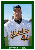 Billy Koch - 2002 Oakland Athletics - choose a size & style
