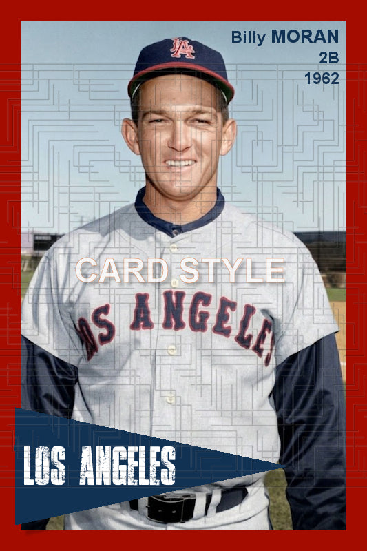 Billy Moran - 1962 Los Angeles Angels - choose a size & style