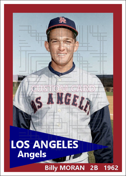 Billy Moran - 1962 Los Angeles Angels - choose a size & style