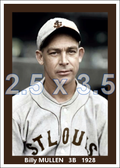 Billy Mullen - 1928 St. Louis Browns - choose a size & style