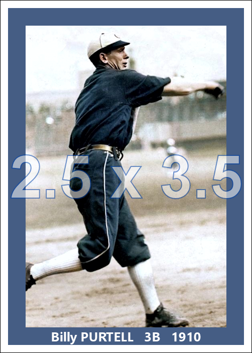 Billy Purtell - 1910 Chicago White Sox - choose a size & style