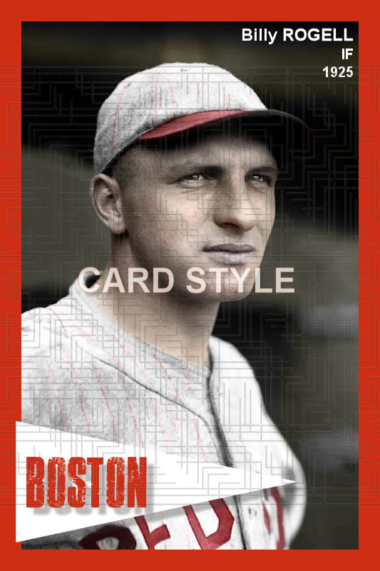 Billy Rogell - 1925 Boston Red Sox - choose a size & style