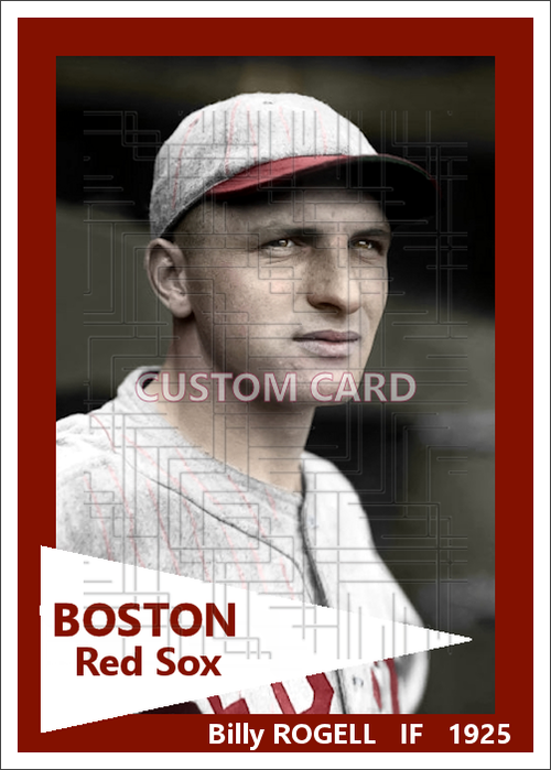 Billy Rogell - 1925 Boston Red Sox - choose a size & style