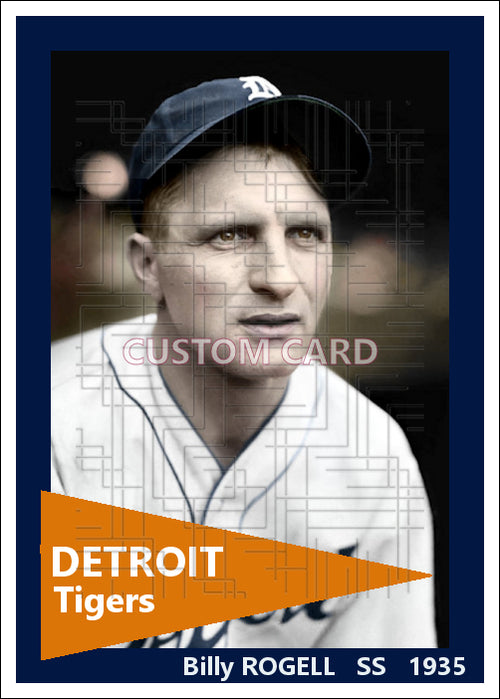 Billy Rogell - 1935 Detroit Tigers - choose a size & style
