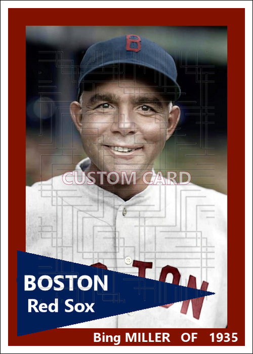 Bing Miller - 1935 Boston Red Sox - choose a size & style