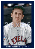 Birdie Tebbetts - 1951 Cleveland Indians - choose a size & style