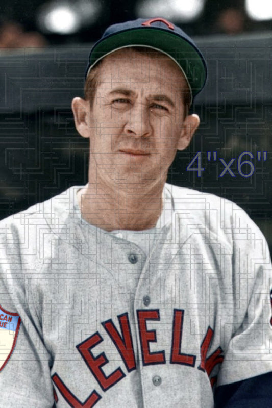 Birdie Tebbetts - 1951 Cleveland Indians - choose a size & style