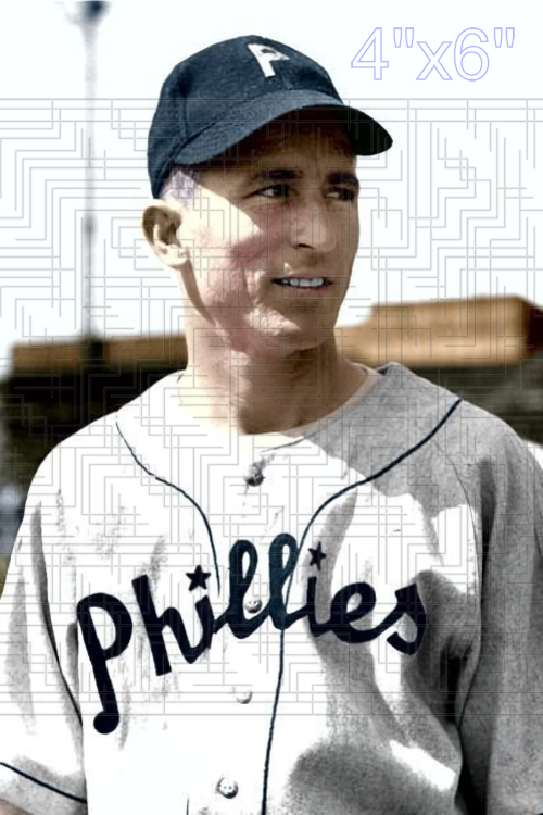 Bitsy Mott - 1945 Philadelphia Phillies - choose a size & style