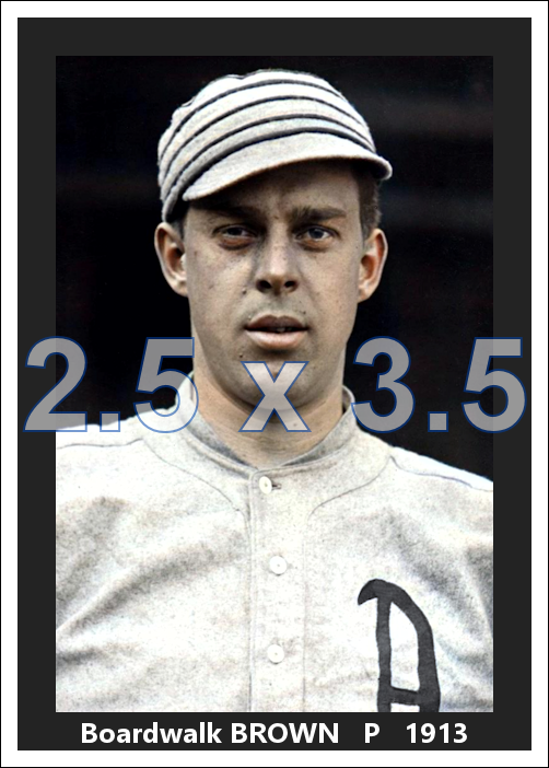 Boardwalk Brown - 1913 Philadelphia Athletics - choose a size & style