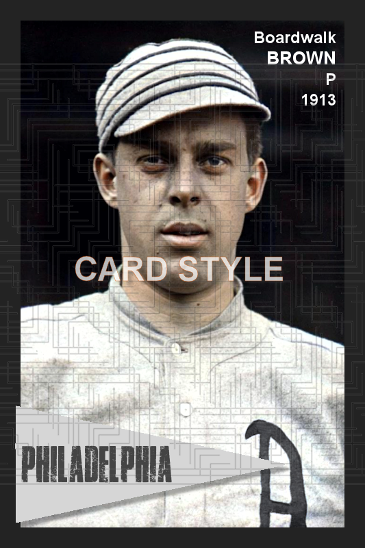 Boardwalk Brown - 1913 Philadelphia Athletics - choose a size & style
