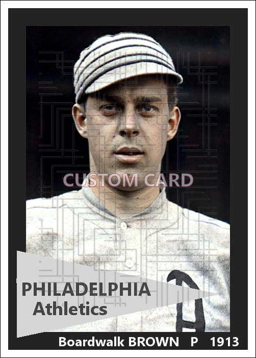 Boardwalk Brown - 1913 Philadelphia Athletics - choose a size & style