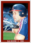 Bob Boone - 1986 California Angels - choose a size & style
