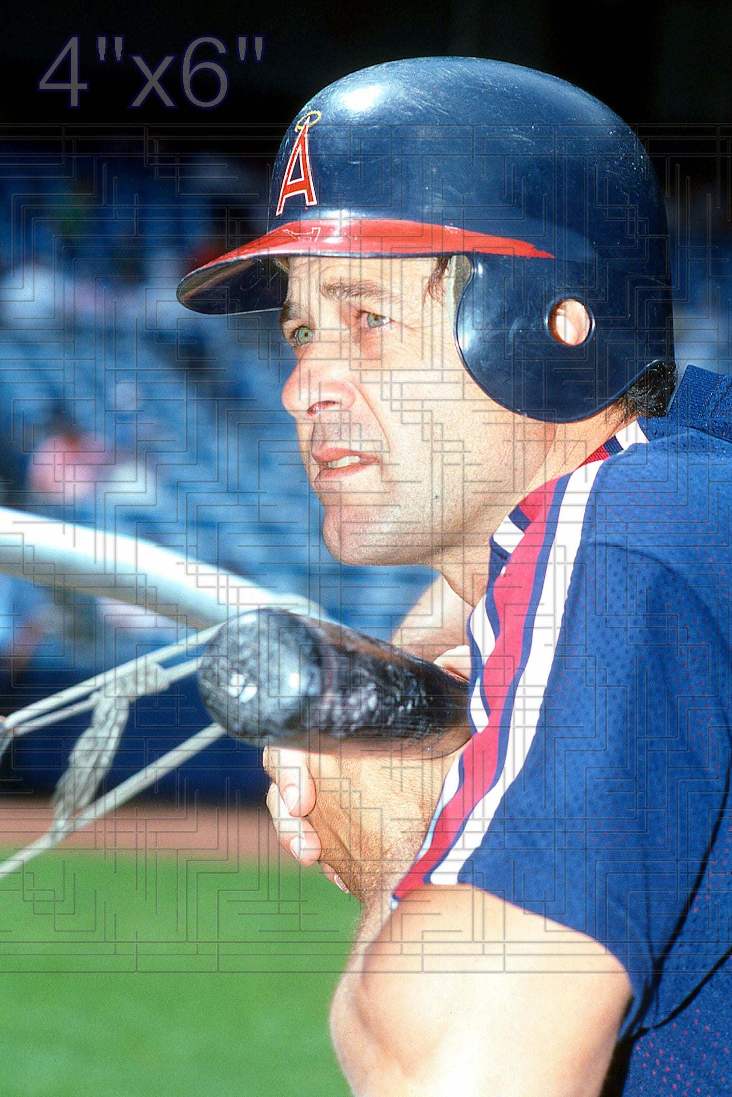 Bob Boone - 1986 California Angels - choose a size & style